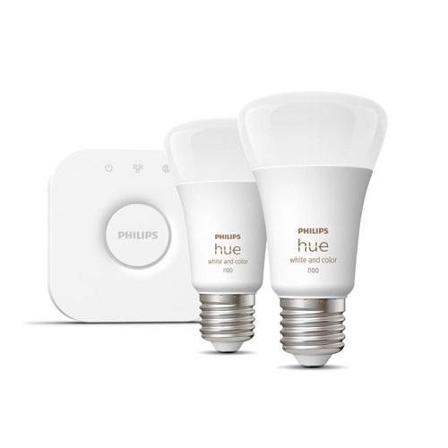 Philips Hue Starterkit Bridge Met E27 Lampen